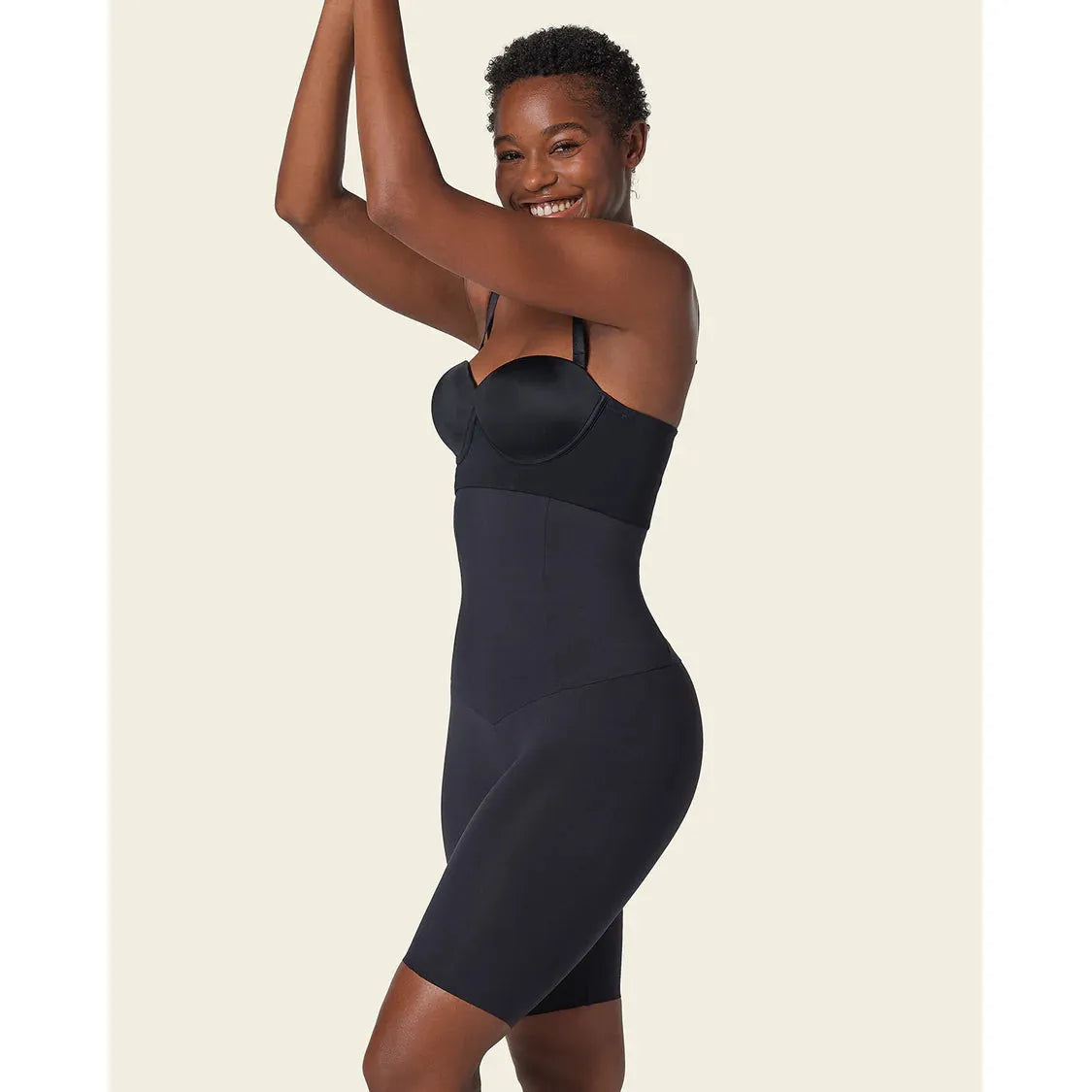 Extra High Waisted Firm Shaper Short-LEONISA-1000 Palms
