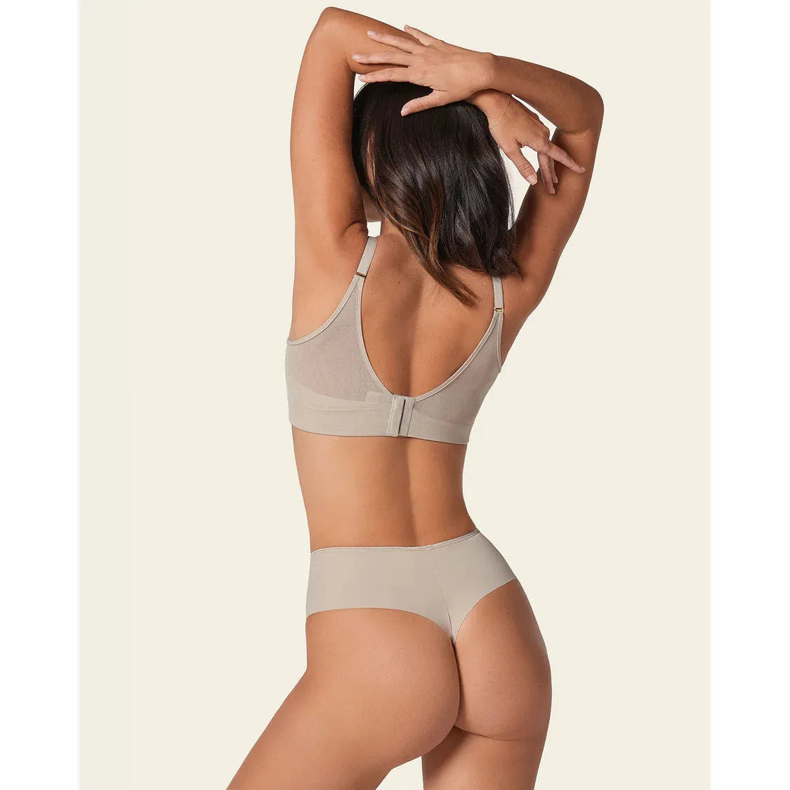 Seamless Thong Shaper Panty-LEONISA-1000 Palms