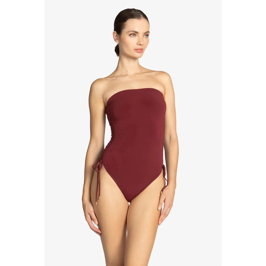 Aubrey Bandeau One Piece-Robin Piccone-1000 Palms
