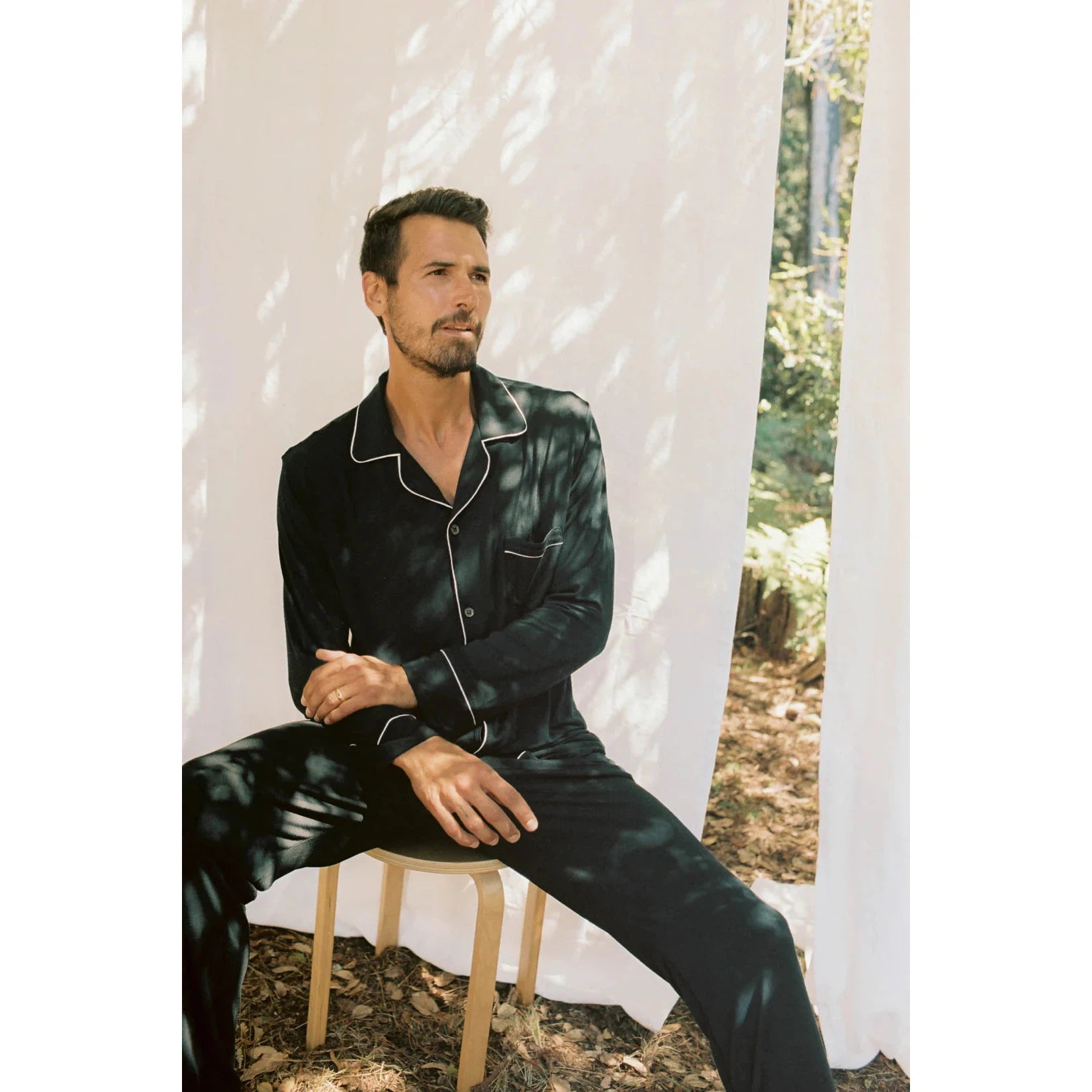William - The Men's PJ Set-eberjey-1000 Palms