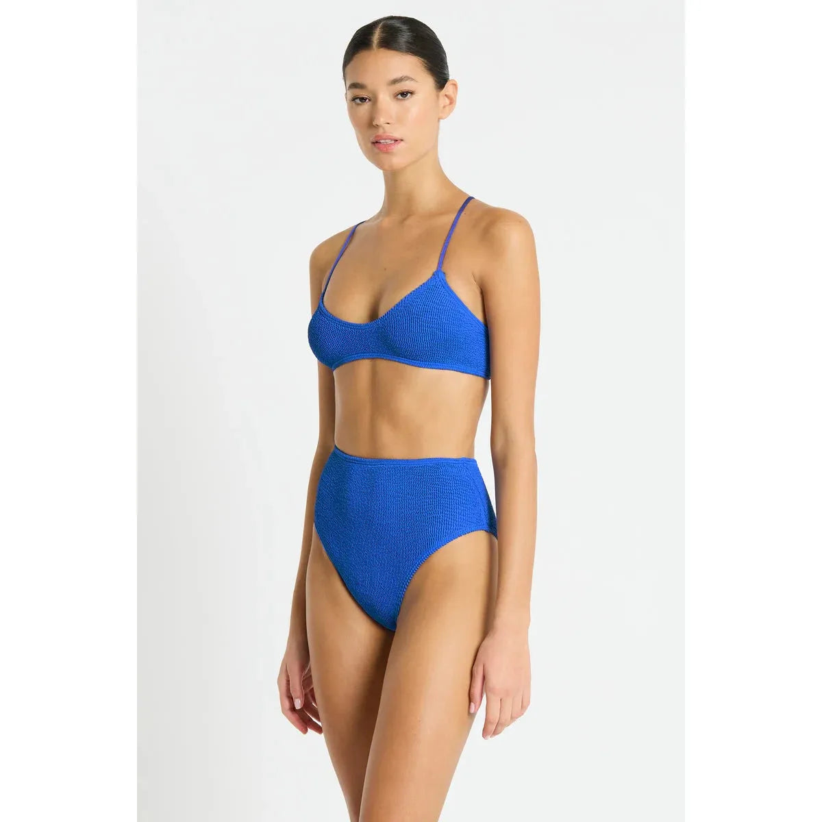 Selena Crop Top Cobalt-bond-eye-1000 Palms