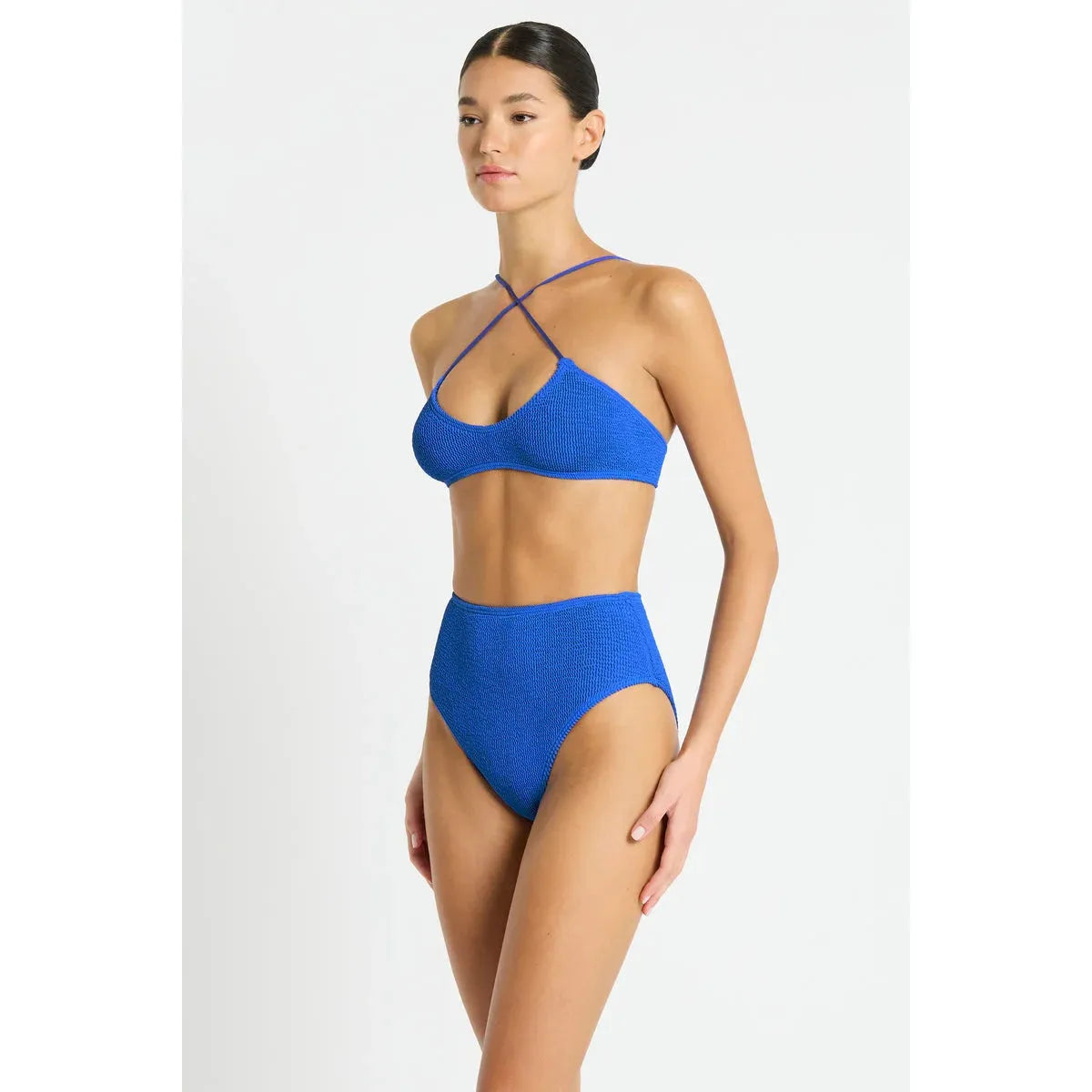 Selena Crop Top Cobalt-bond-eye-1000 Palms
