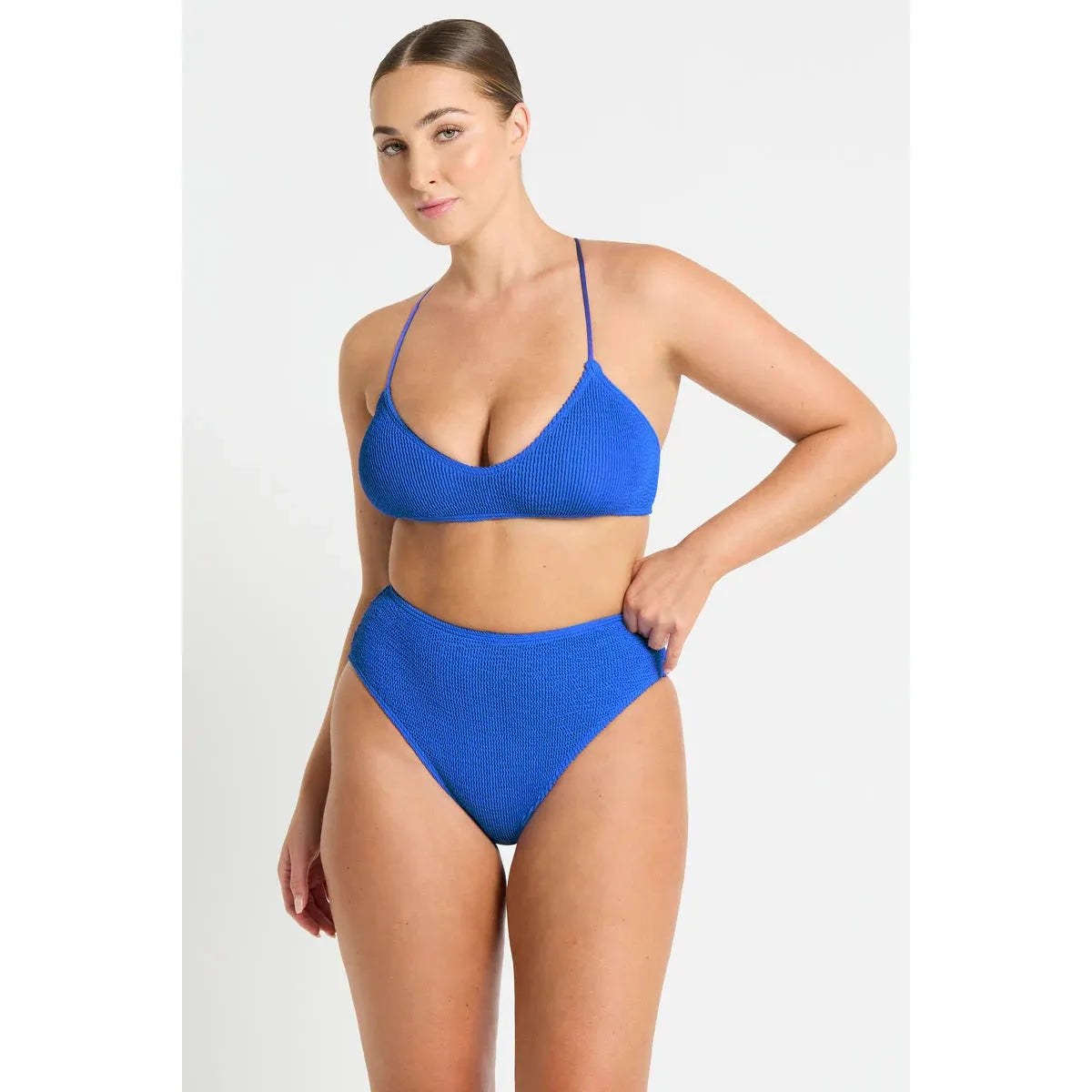 Selena Crop Top Cobalt-bond-eye-1000 Palms