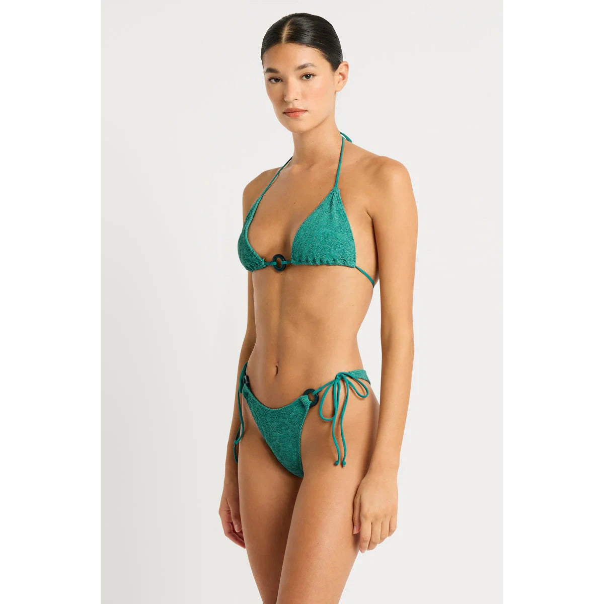 Ring Serenity Brief Teal Lurex-bond-eye-1000 Palms