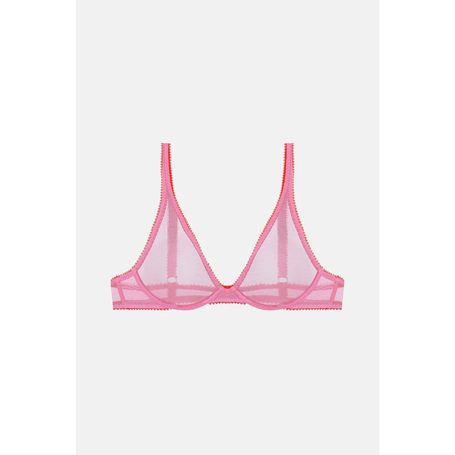 Elsie Clean Tulle High Apex Underwire Bra-Dora Larsen-1000 Palms