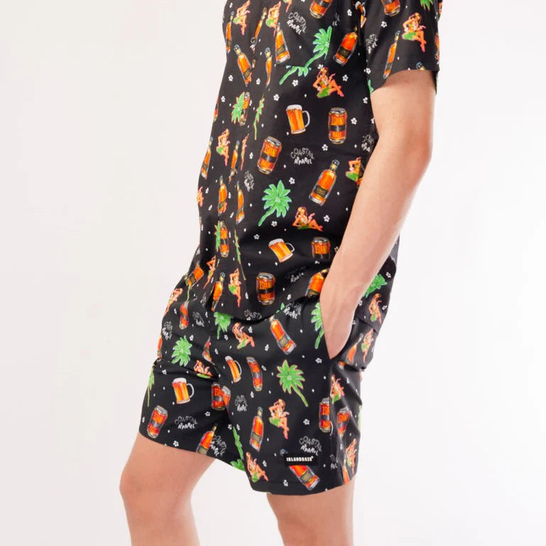 Printed Volley-Island Haze-1000 Palms