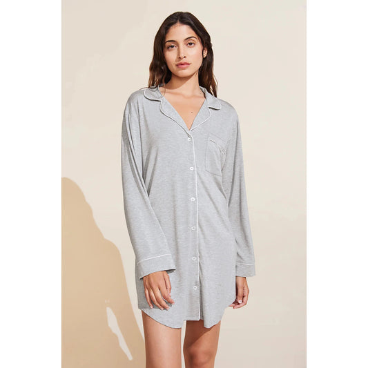 Gisele - The Sleep Shirt-eberjey-1000 Palms