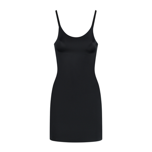 Invisible Singlet Dress-Bye Bra-1000 Palms