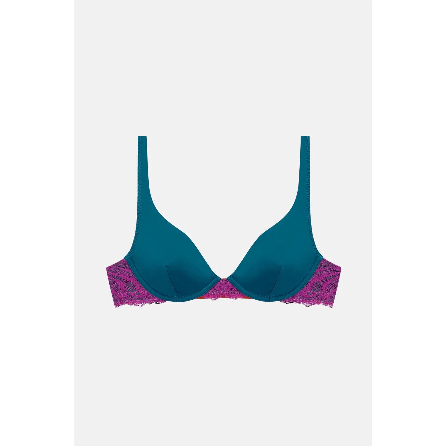 Remy Microfibre + Lace Underwire Bra-Dora Larsen-1000 Palms