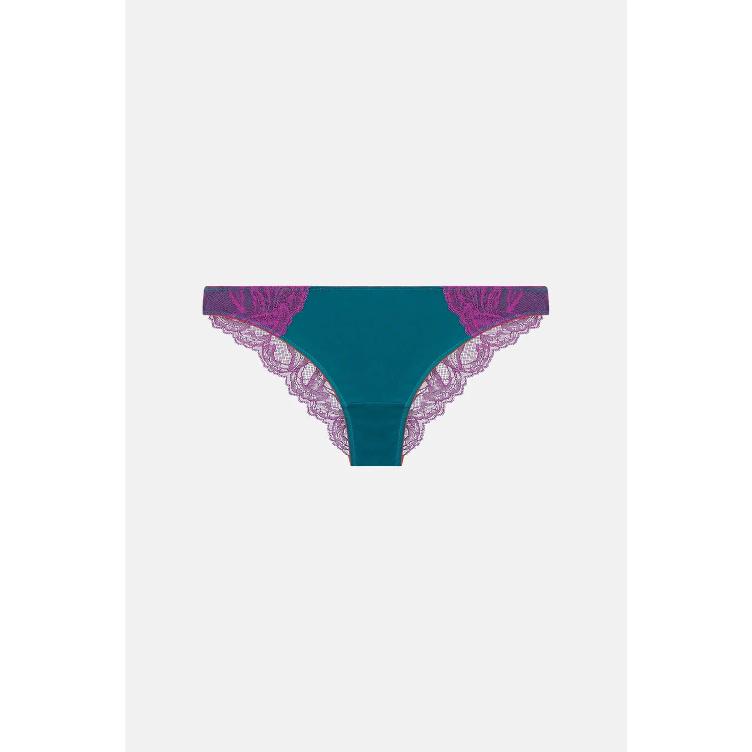 Remy Microfibre + Lace Knicker-Dora Larsen-1000 Palms