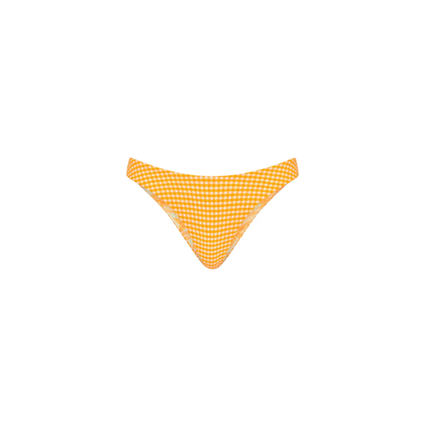 Orange Cream Minimal Full Coverage Bikini Bottom-Kulani Kinis-1000 Palms