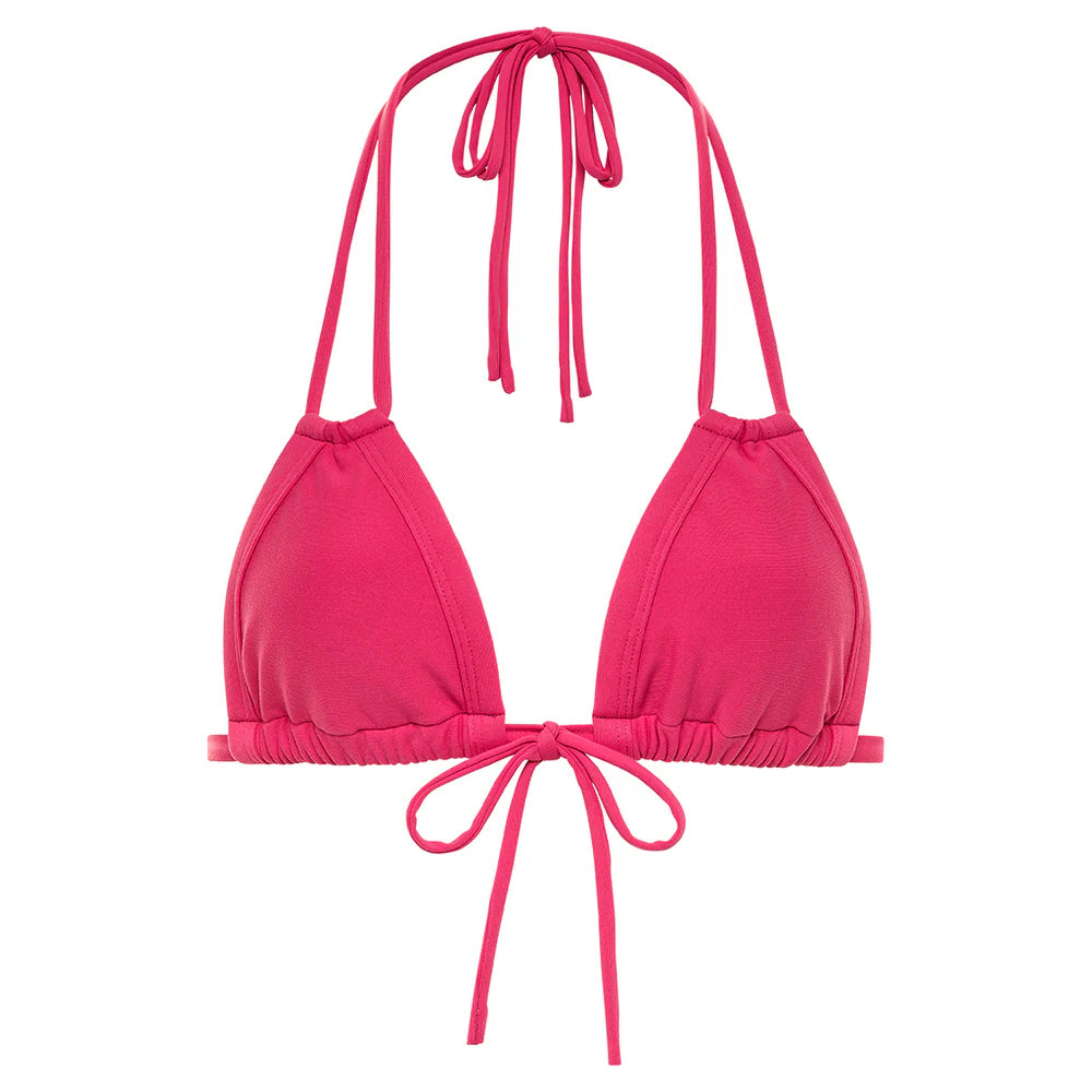 Euro Bow Bikini Top Raspberry-Montce-1000 Palms