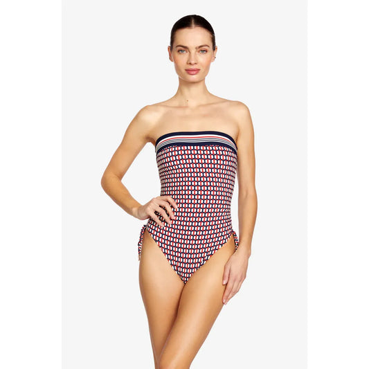 Simone Bandeau One Piece-Robin Piccone-1000 Palms