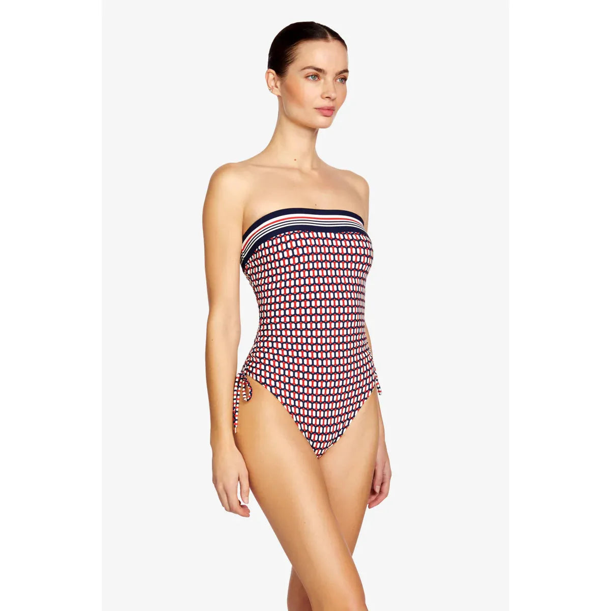 Simone Bandeau One Piece-Robin Piccone-1000 Palms