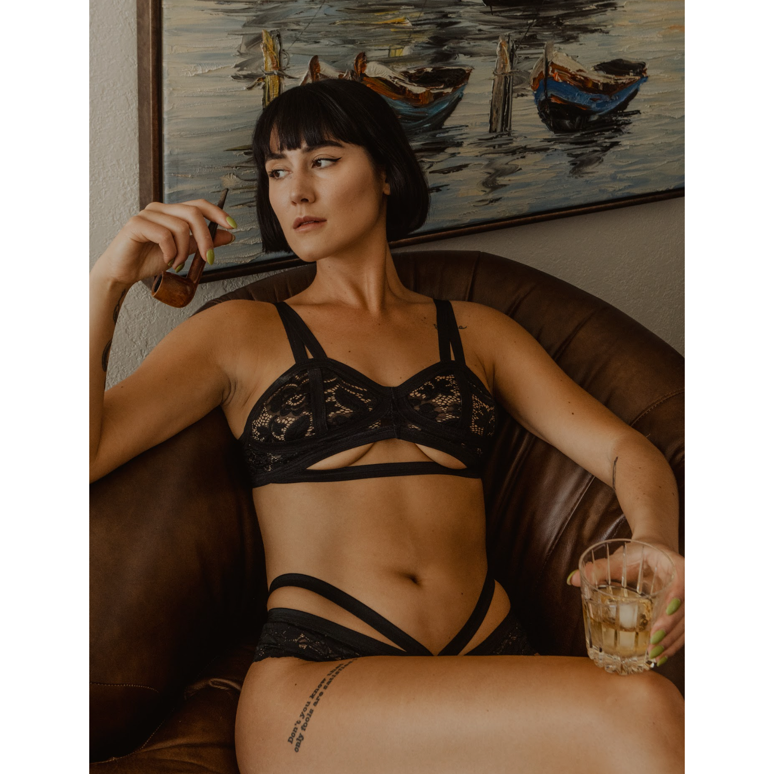 Scalloped Thong-Cantiq-1000 Palms