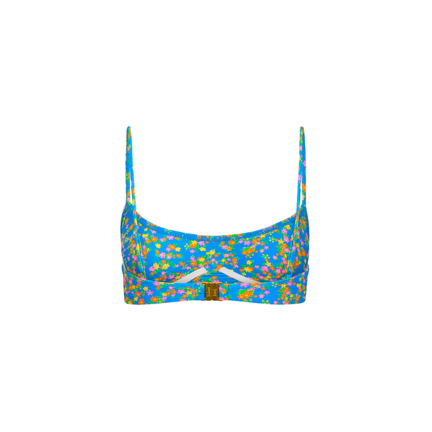 La Bella Invisible Underwire Crop Bikini Top-Kulani Kinis-1000 Palms