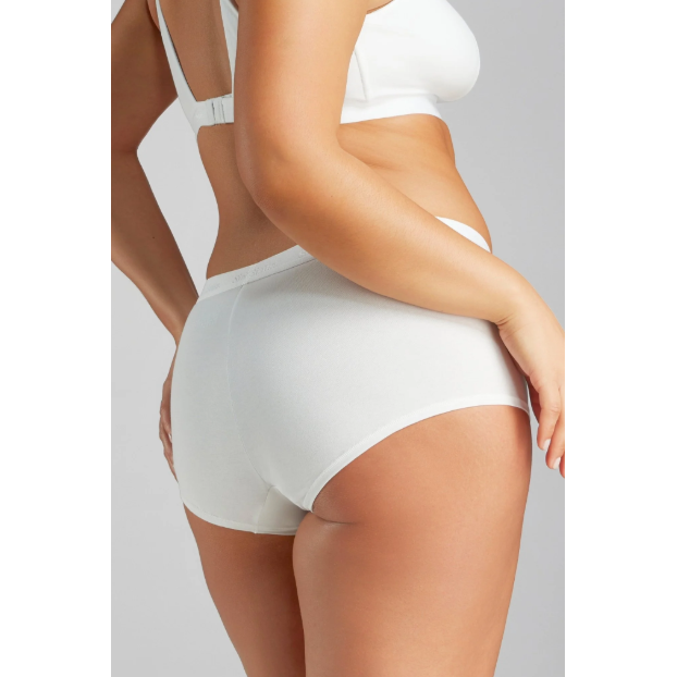 Organic Cotton Scoop Neck Bra-Siella-1000 Palms
