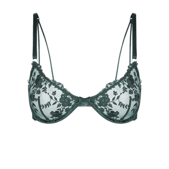 Nicolette Underwire Emerald-Kat the Label-1000 Palms