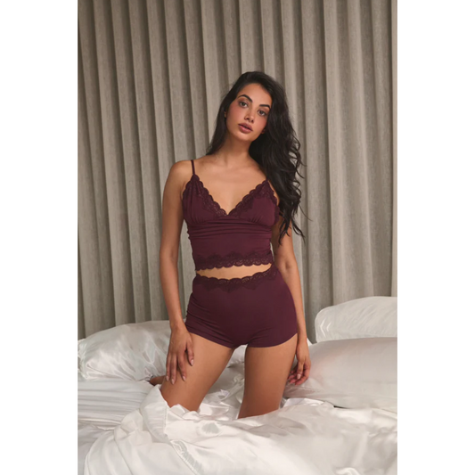 Hugo Short Raisin-Kat the Label-1000 Palms