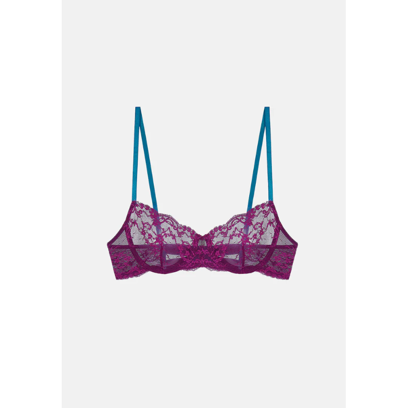 Odette Floral Lace underwire-Dora Larsen-1000 Palms