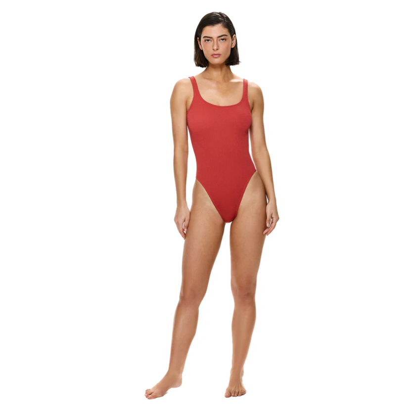 Paprika Round Neck One Piece