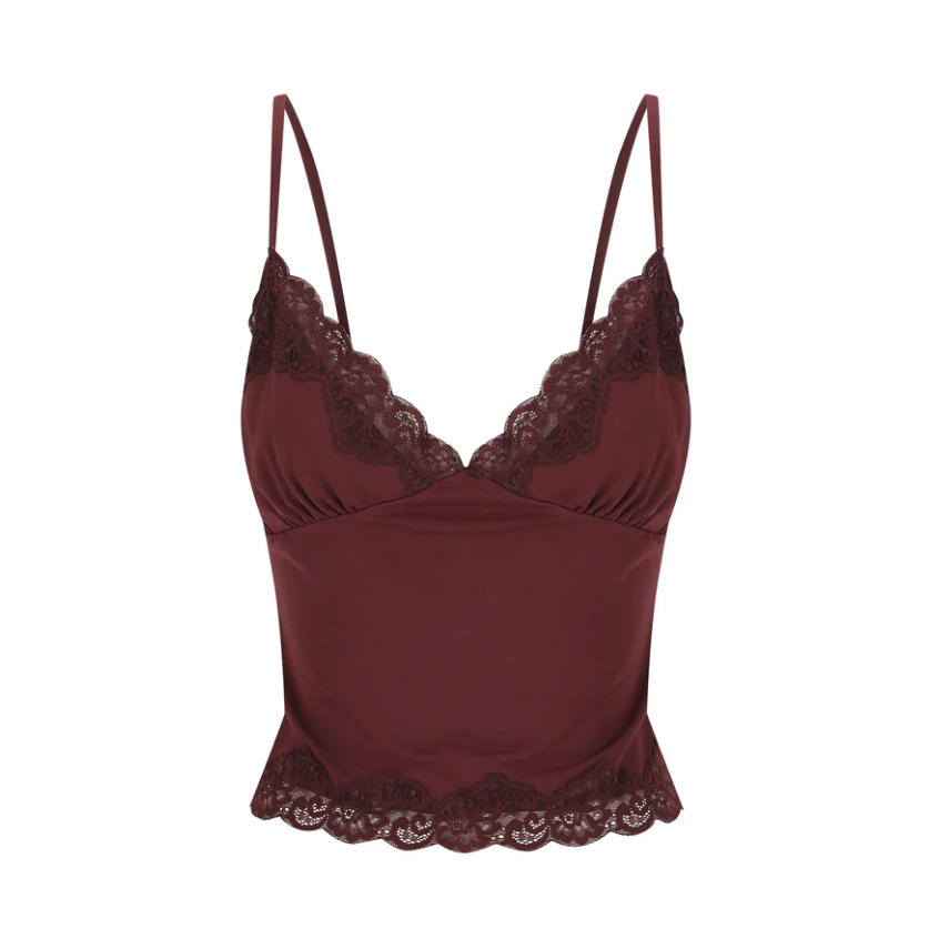 Hugo Camisole Raisin-Kat the Label-1000 Palms