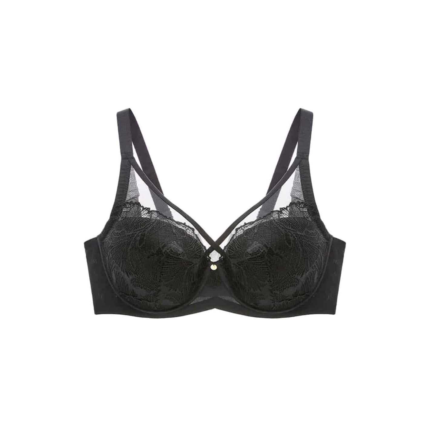 Ivy Full Coverage Underwire Bra-Understance-1000 Palms