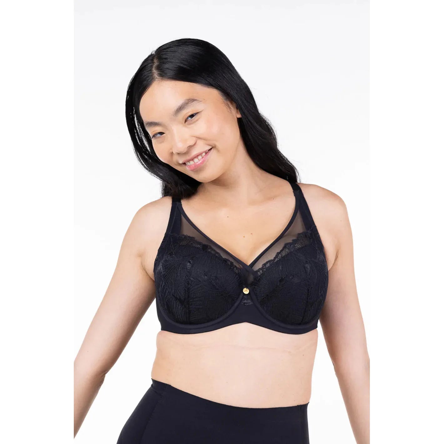 Ivy Full Coverage Underwire Bra-Understance-1000 Palms