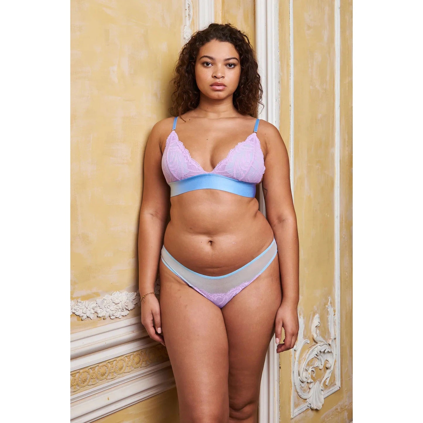 Aerin Lace Triangle Bra-Dora Larsen-1000 Palms