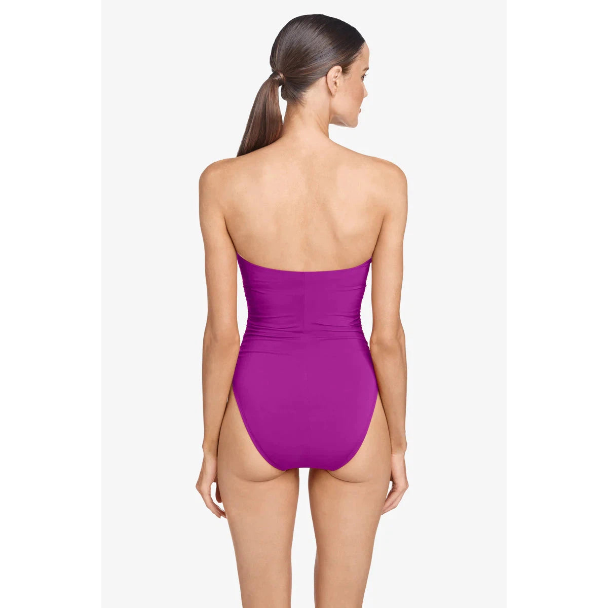 Aubrey Bandeau One Piece-Robin Piccone-1000 Palms