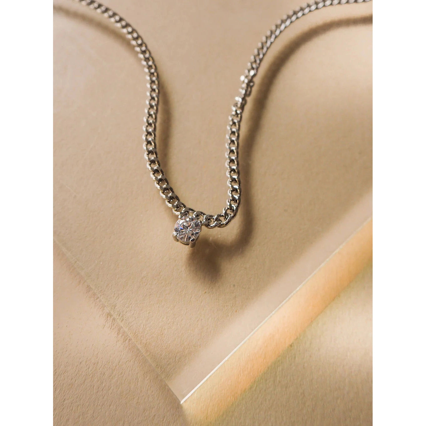Bardot Stud Charm Necklace-Luv AJ-1000 Palms