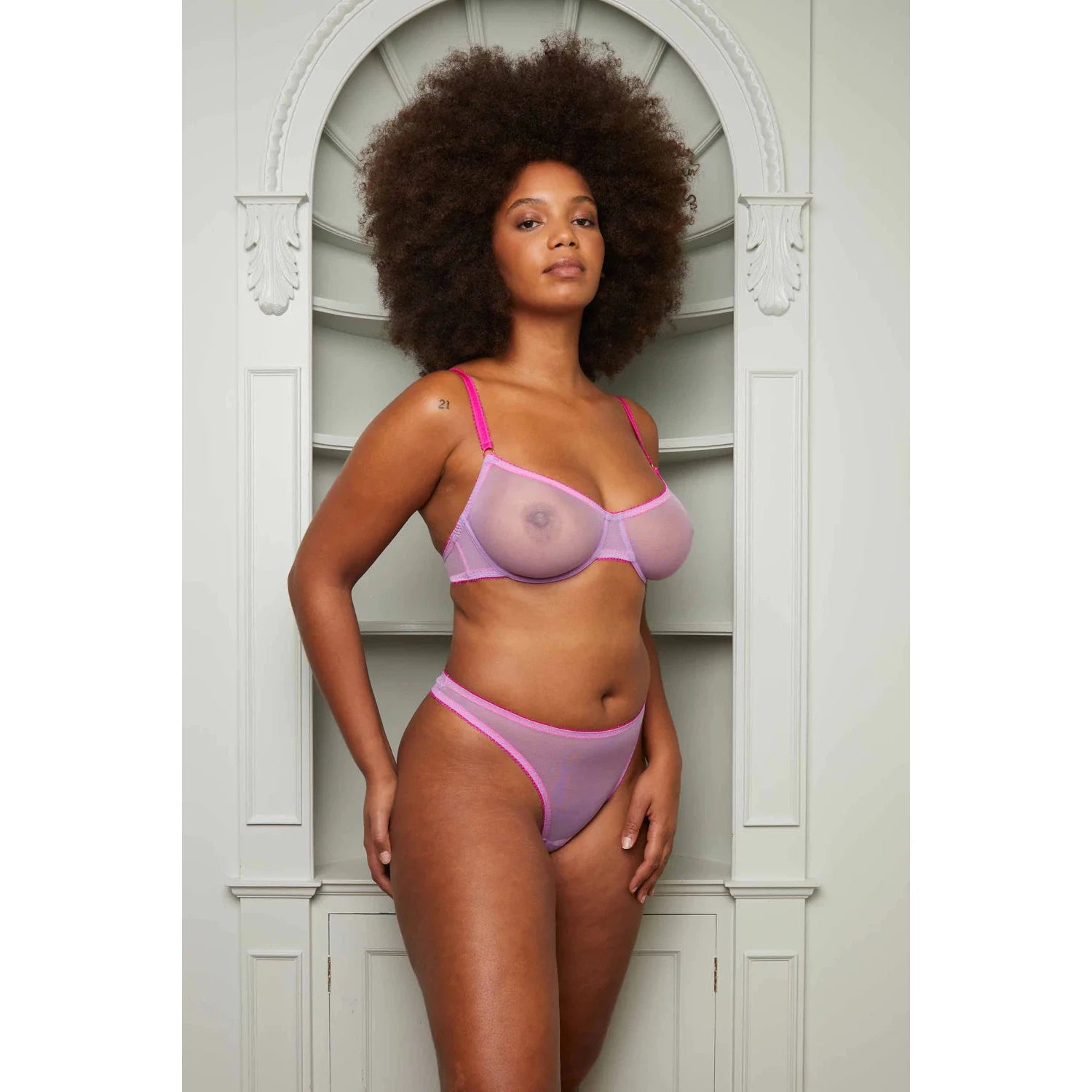Bella Clean Tulle Underwire-Dora Larsen-1000 Palms