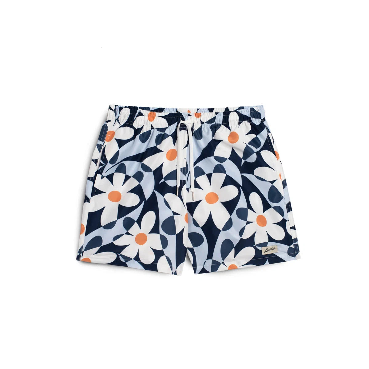 Daisy Trip Swim Trunk-Bather-1000 Palms