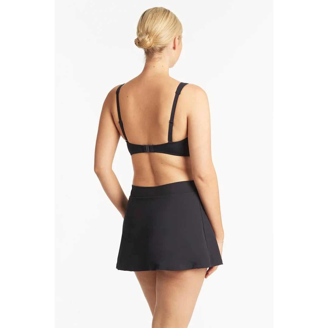 Essentials Cross Front Bra Top-Sealevel-1000 Palms