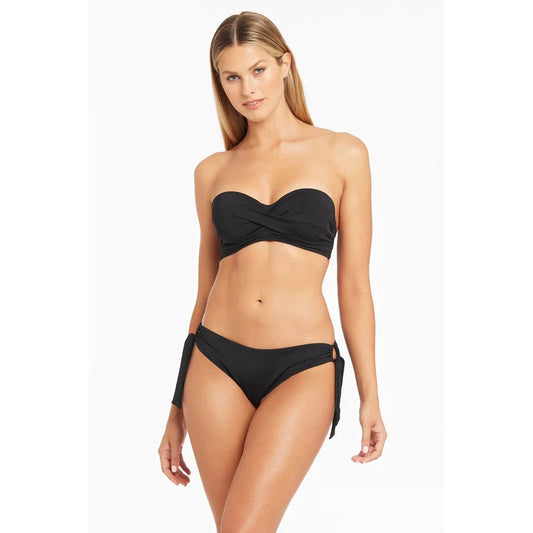 Essential Bandeau Bikini Top-Sealevel-1000 Palms