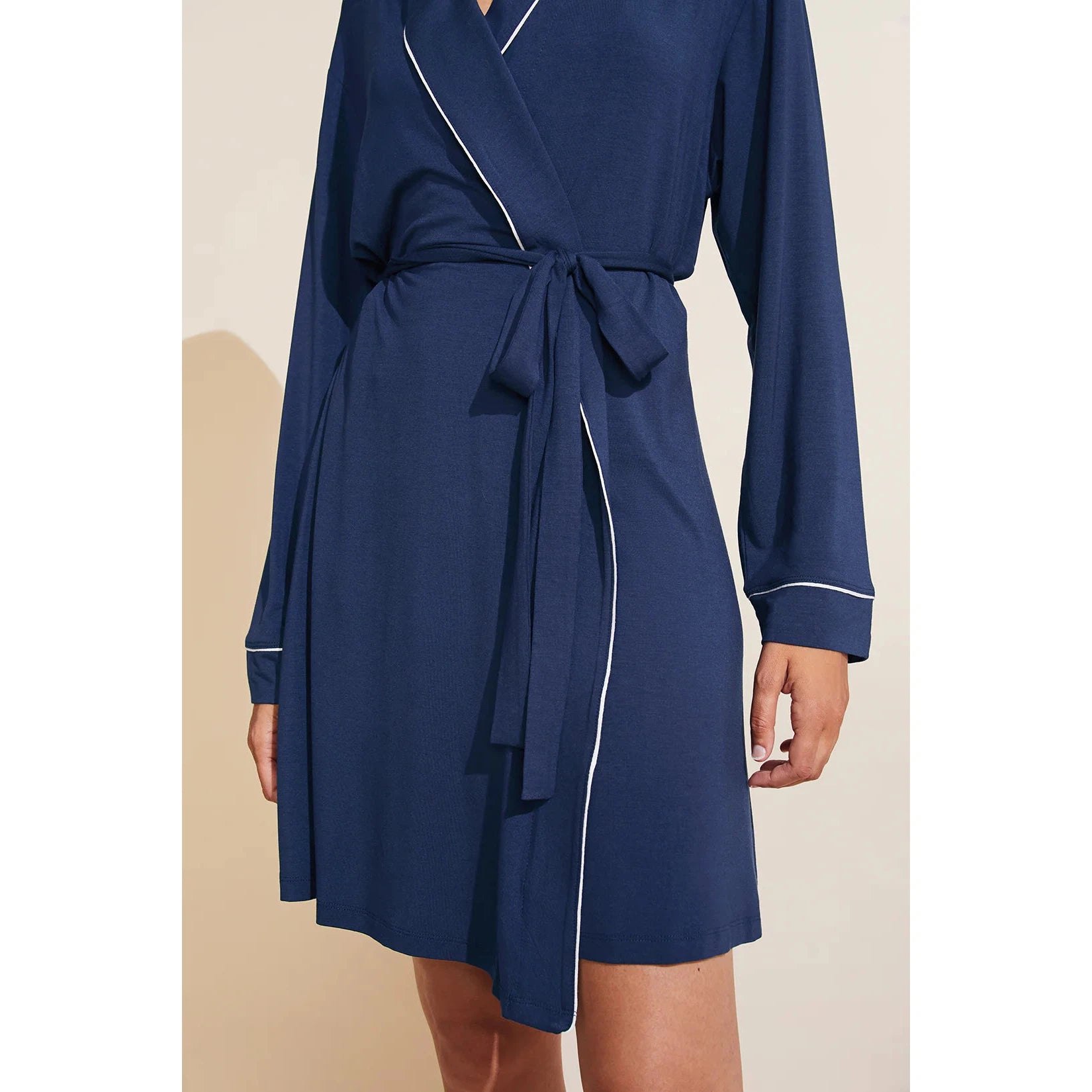 Gisele Tuxedo Robe-eberjey-1000 Palms
