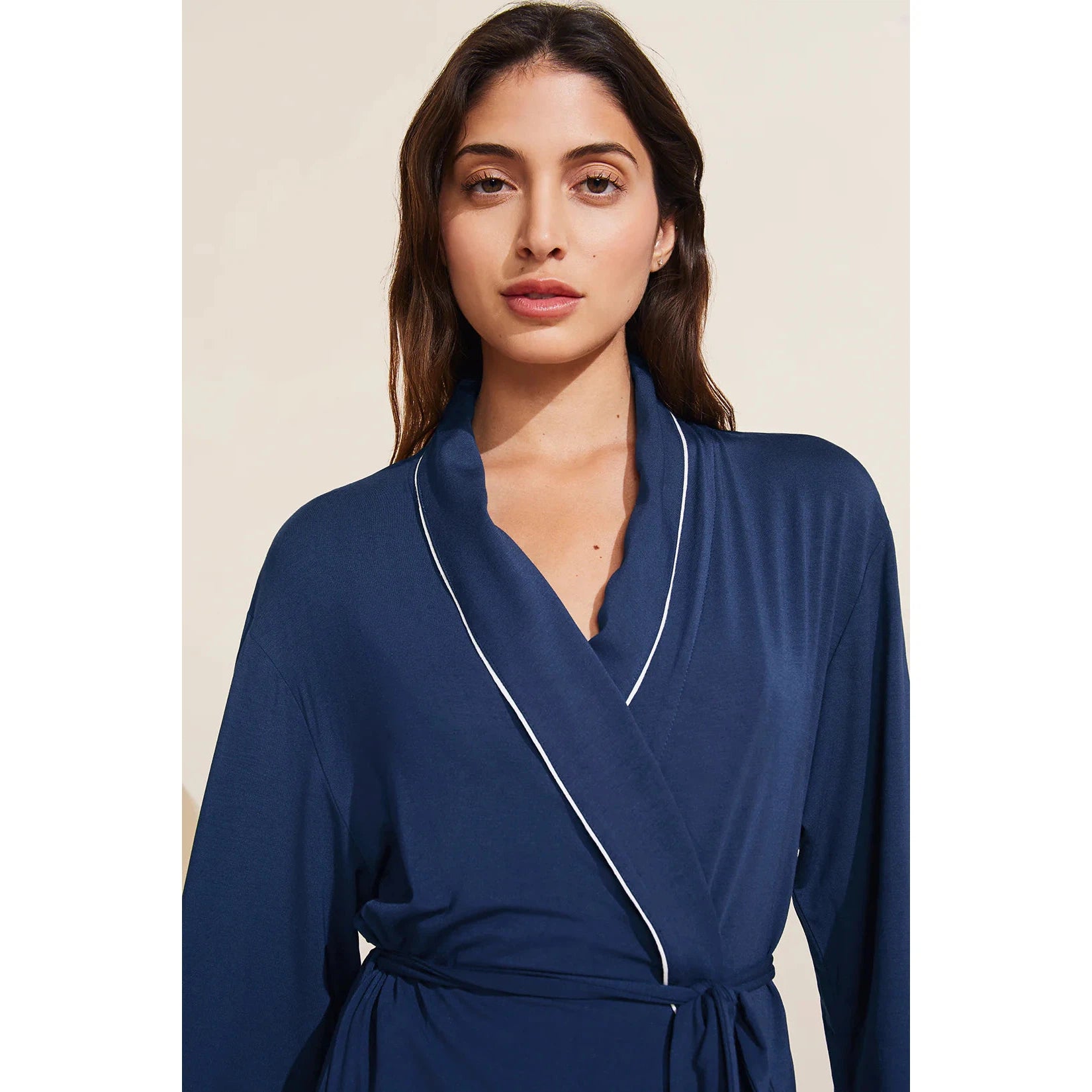 Gisele Tuxedo Robe-eberjey-1000 Palms