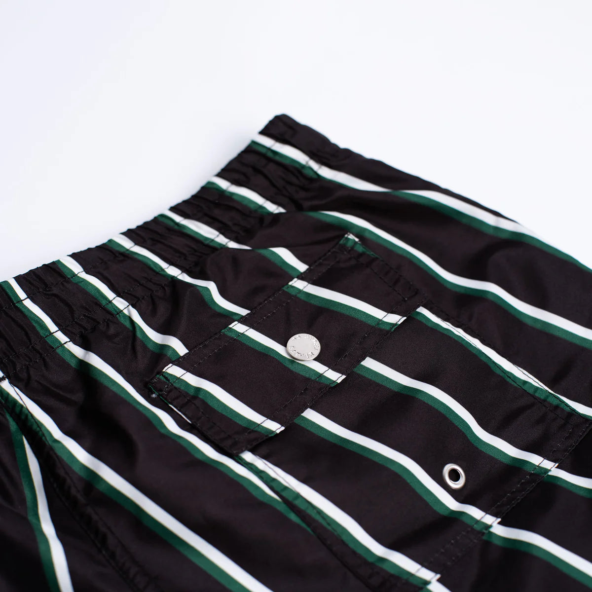Fine Stripe Swim Trunk-Bather-1000 Palms