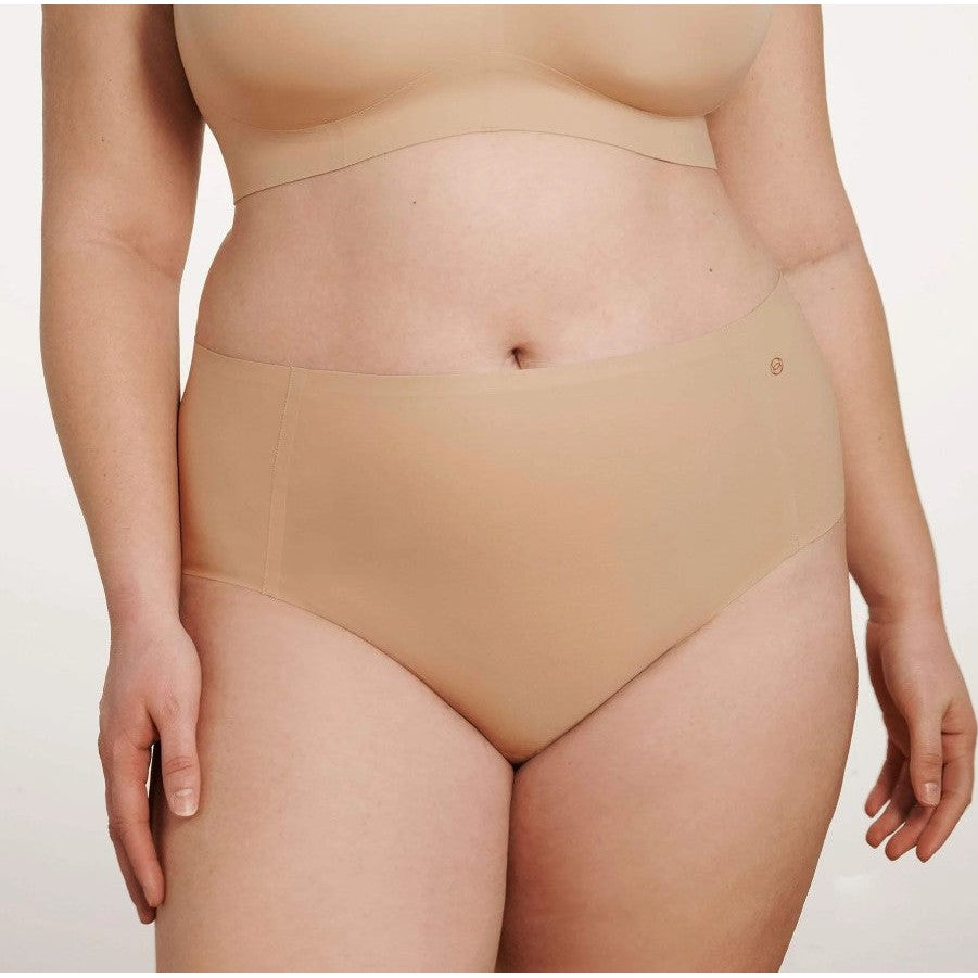 High Waist Retro Bikini-Evelyn Bobbie-1000 Palms