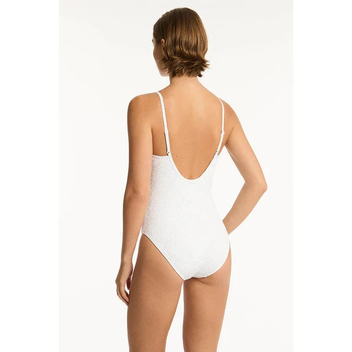 Interlace Lace Up One Piece-Sealevel-1000 Palms