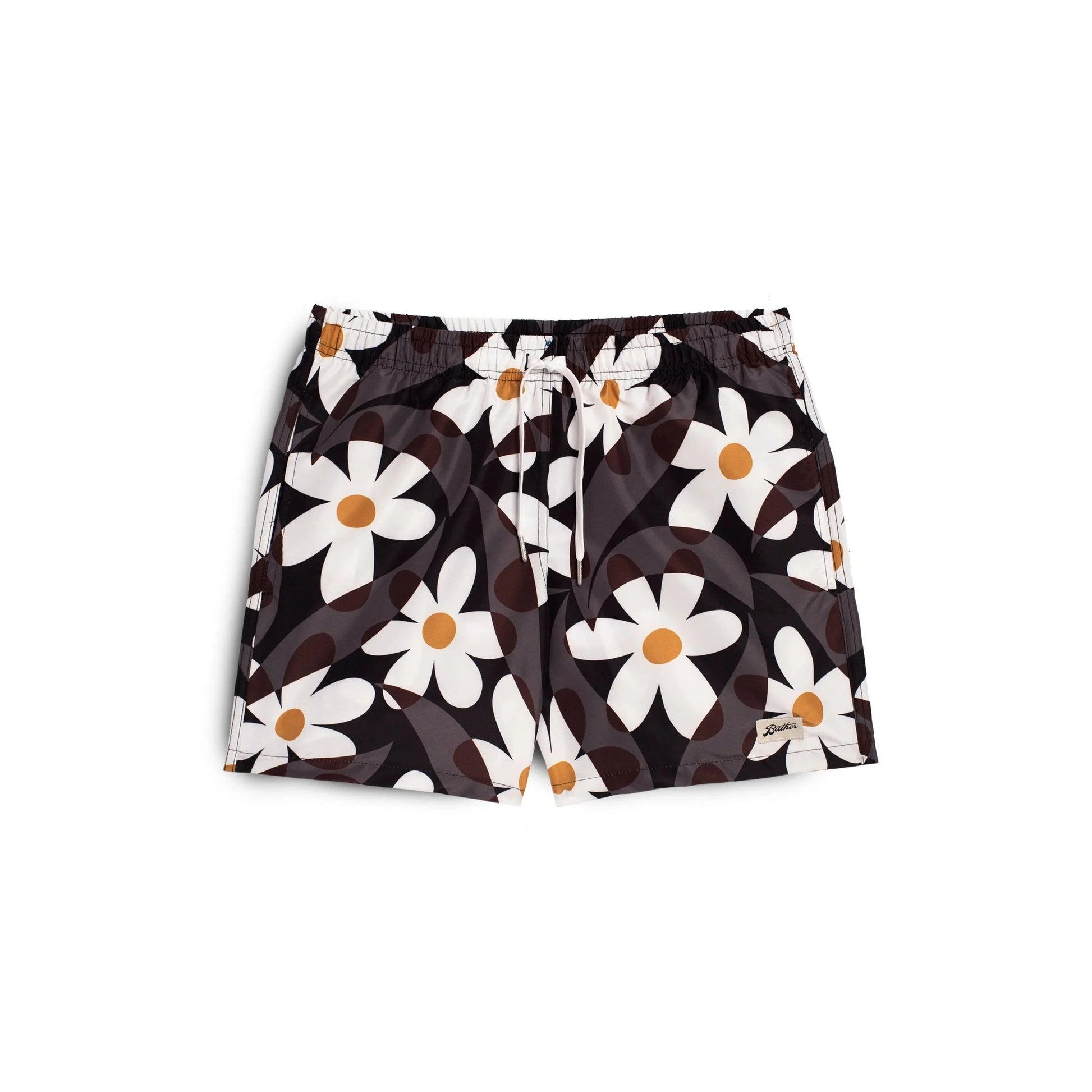 Daisy Trip Swim Trunk-Bather-1000 Palms