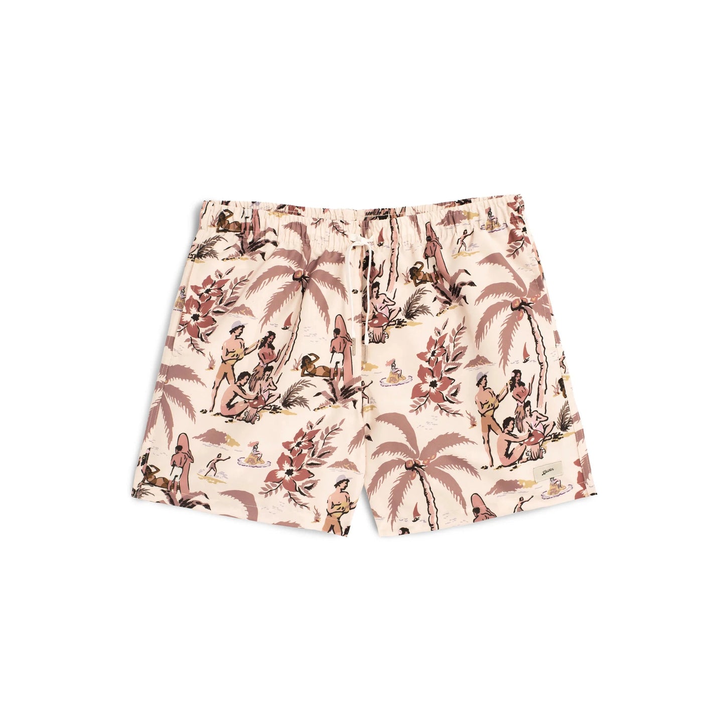 Trippin Beach Swim Trunk-Bather-1000 Palms