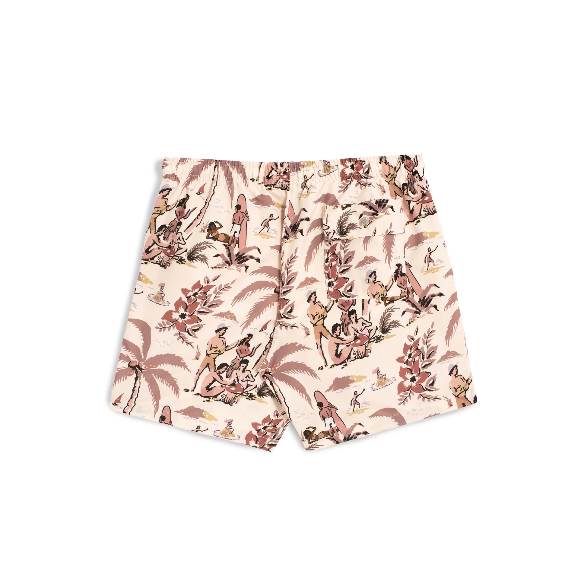 Trippin Beach Swim Trunk-Bather-1000 Palms
