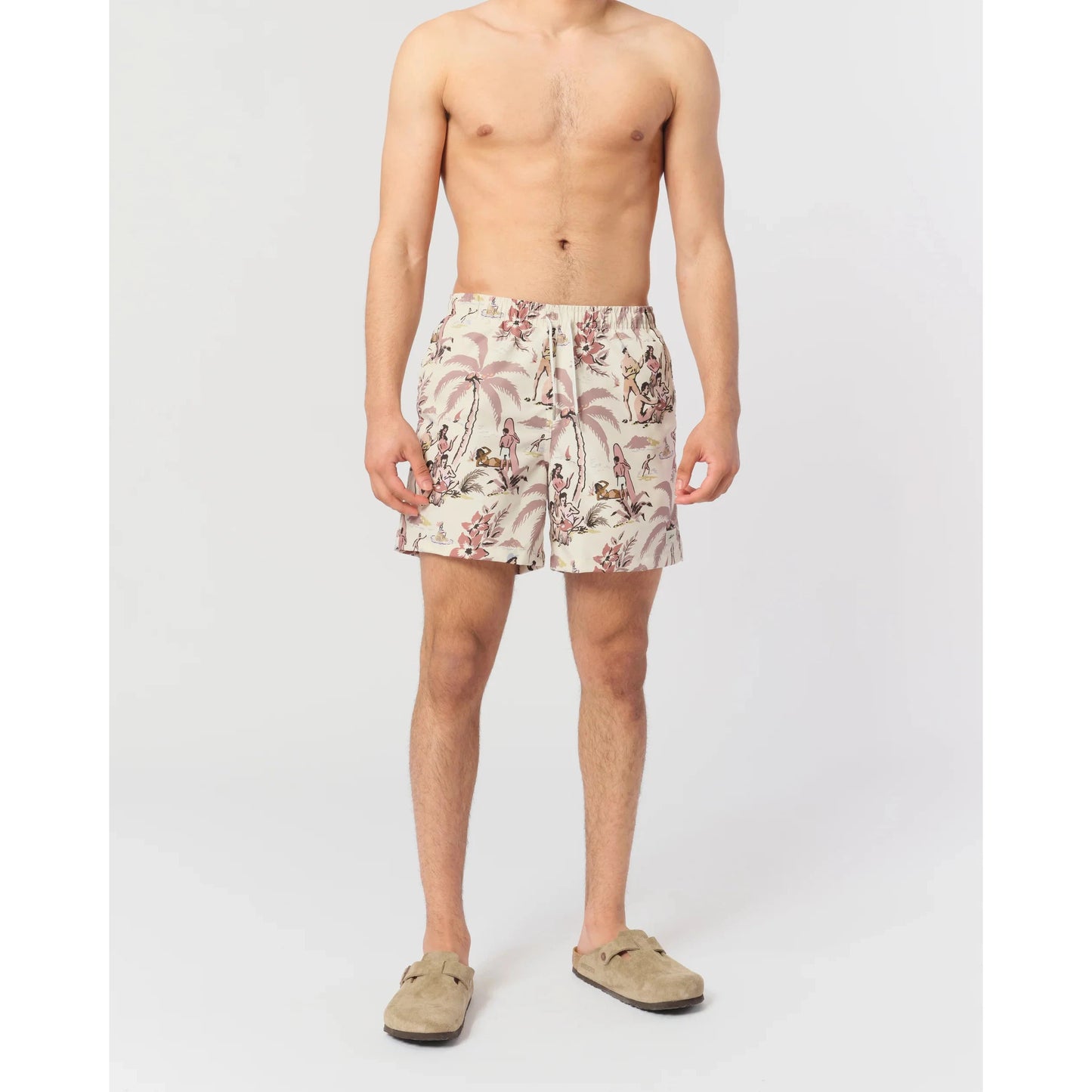 Trippin Beach Swim Trunk-Bather-1000 Palms