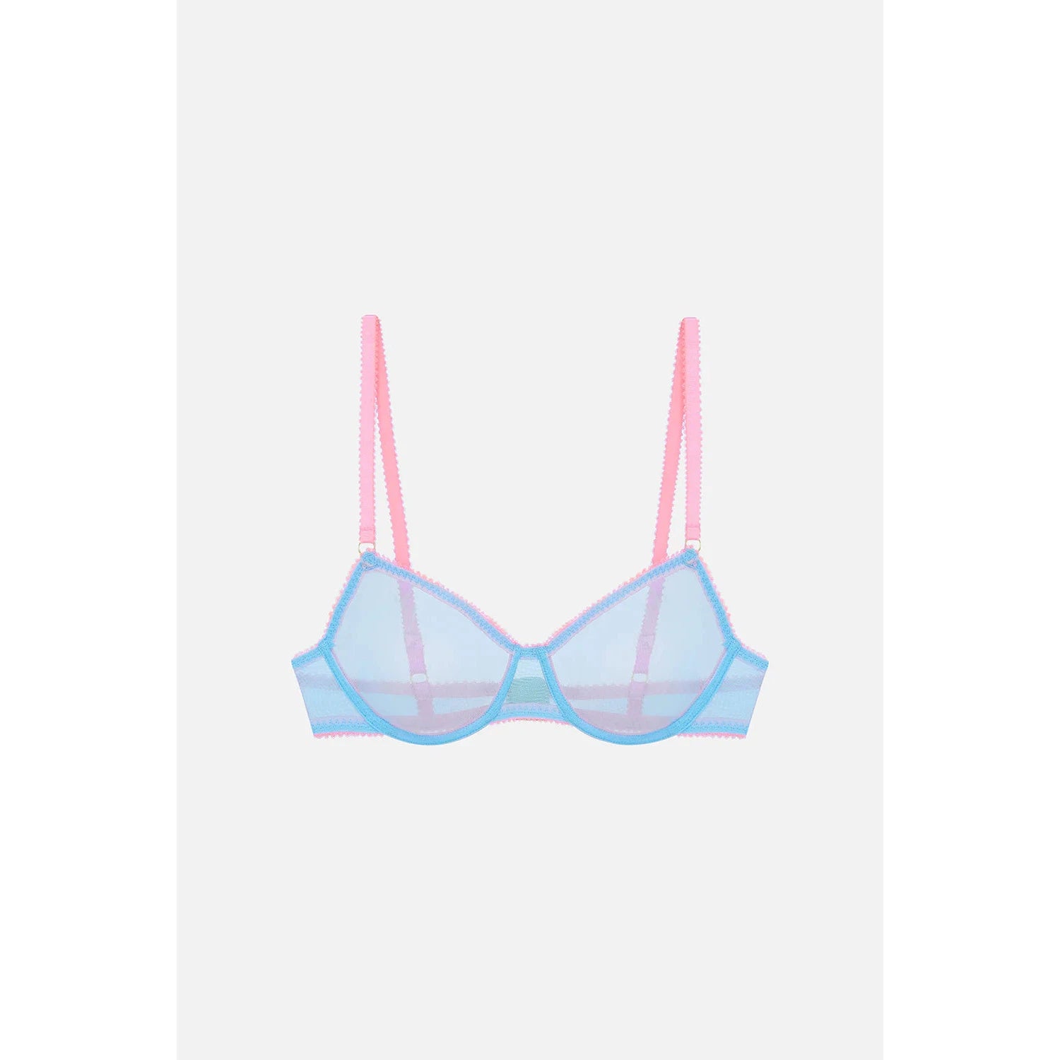 Layla Clean Tulle Underwire Bra-Dora Larsen-1000 Palms