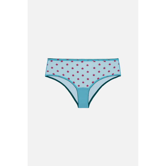 Maudie Embroidered High Waist Knicker-Dora Larsen-1000 Palms