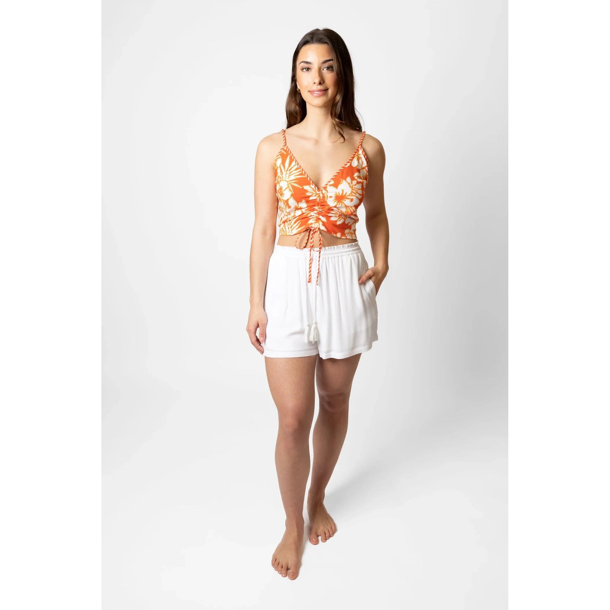 Miami Tie Front Short-Koy-1000 Palms