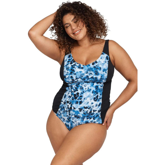 Natare High Waist Bottoms-ArteSands-1000 Palms