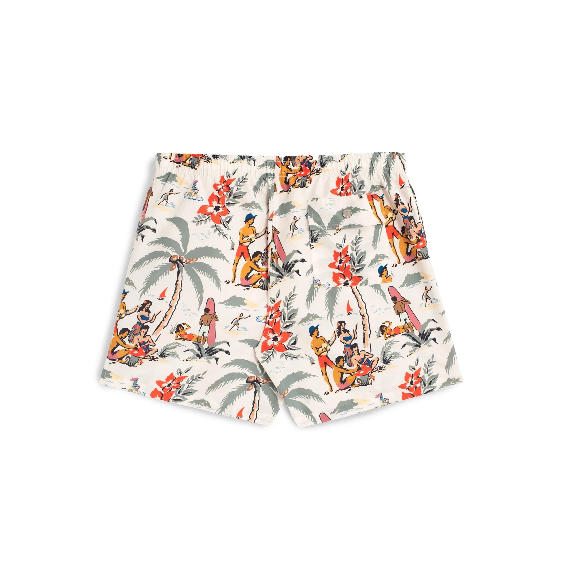 Trippin Beach Swim Trunk-Bather-1000 Palms