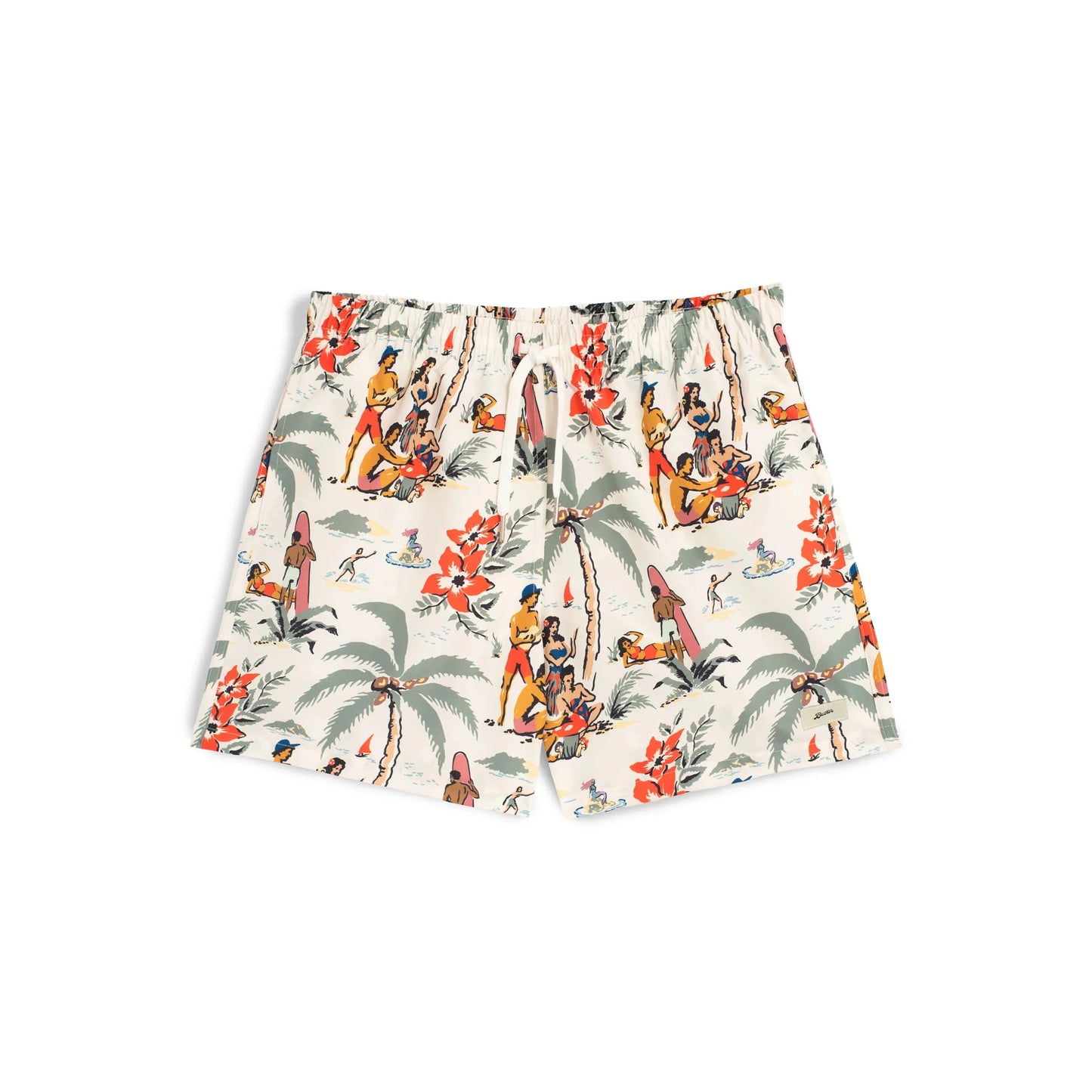 Trippin Beach Swim Trunk-Bather-1000 Palms